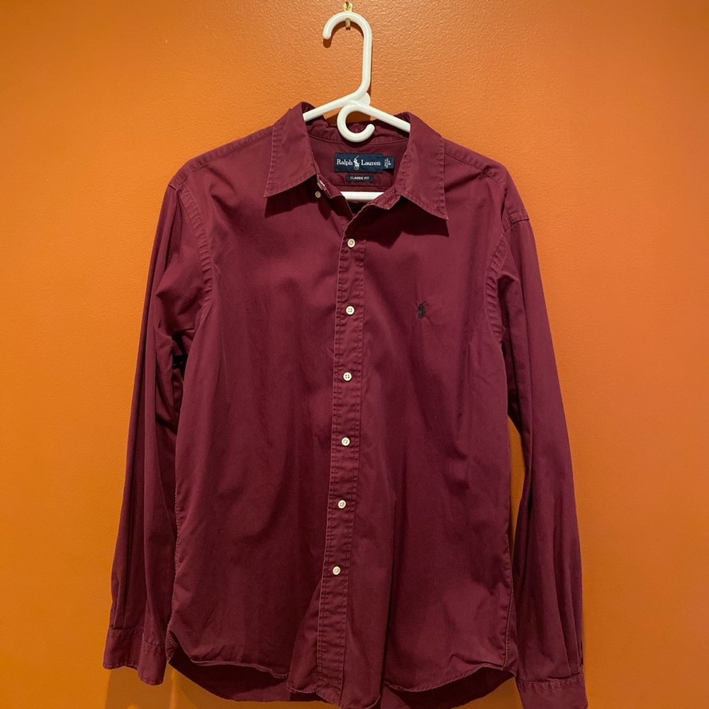 Ralph Lauren button down dress shirt
